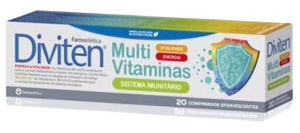 Diviten MultiVitaminas - 20 comprimidos efervescentes
