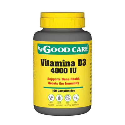 Vitamin D3 4000 IU Good Care - 100 Comprimidos