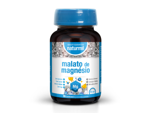 Malato de Magnésio - 90 comprimidos - Naturmil
