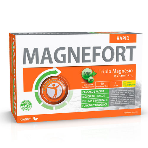 Magnefort Rapid - 30 ampolas