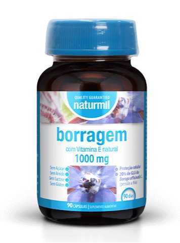 Borragem Naturmil - 90 cápsulas