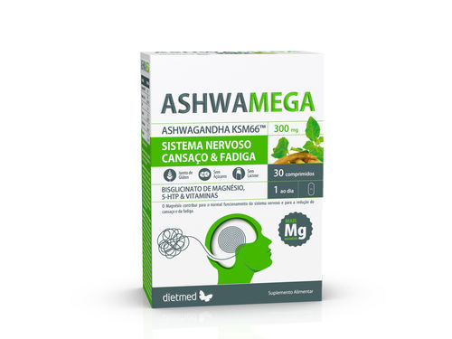 Ashwamega - 30 comprimidos