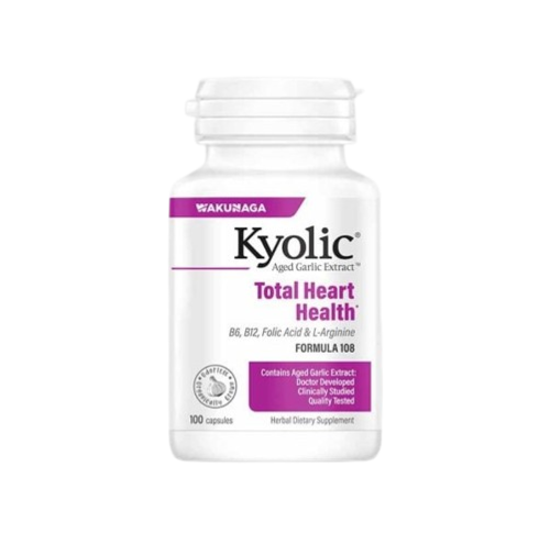 Kyolic® Total Heart Health Fórmula 108 - 100 cápsulas