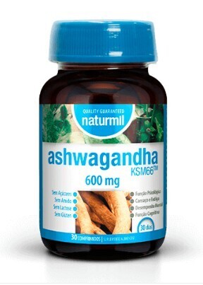 Ashwagandha KSM66™ Naturmil - 30 comprimidos